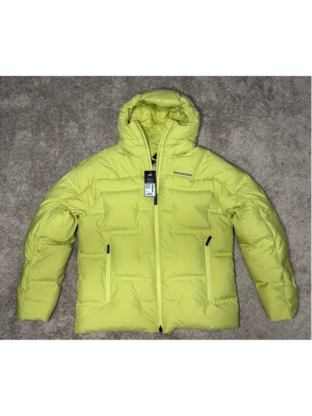 PUMA x Porsche Design Men’s Premium Padded Puffer Jacket Sz. Large NEW 631497 03